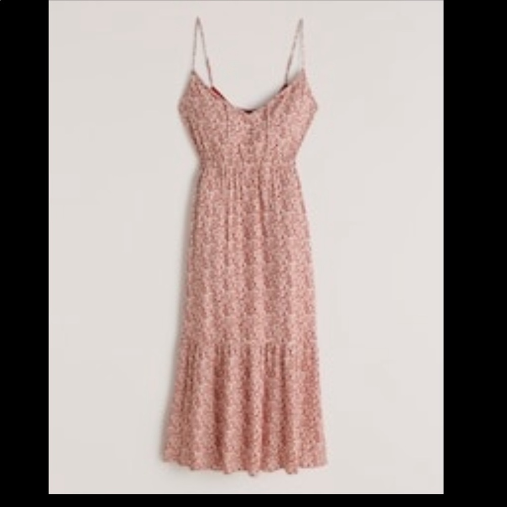 Abercrombie & Fitch Tiered Midaxi Dress